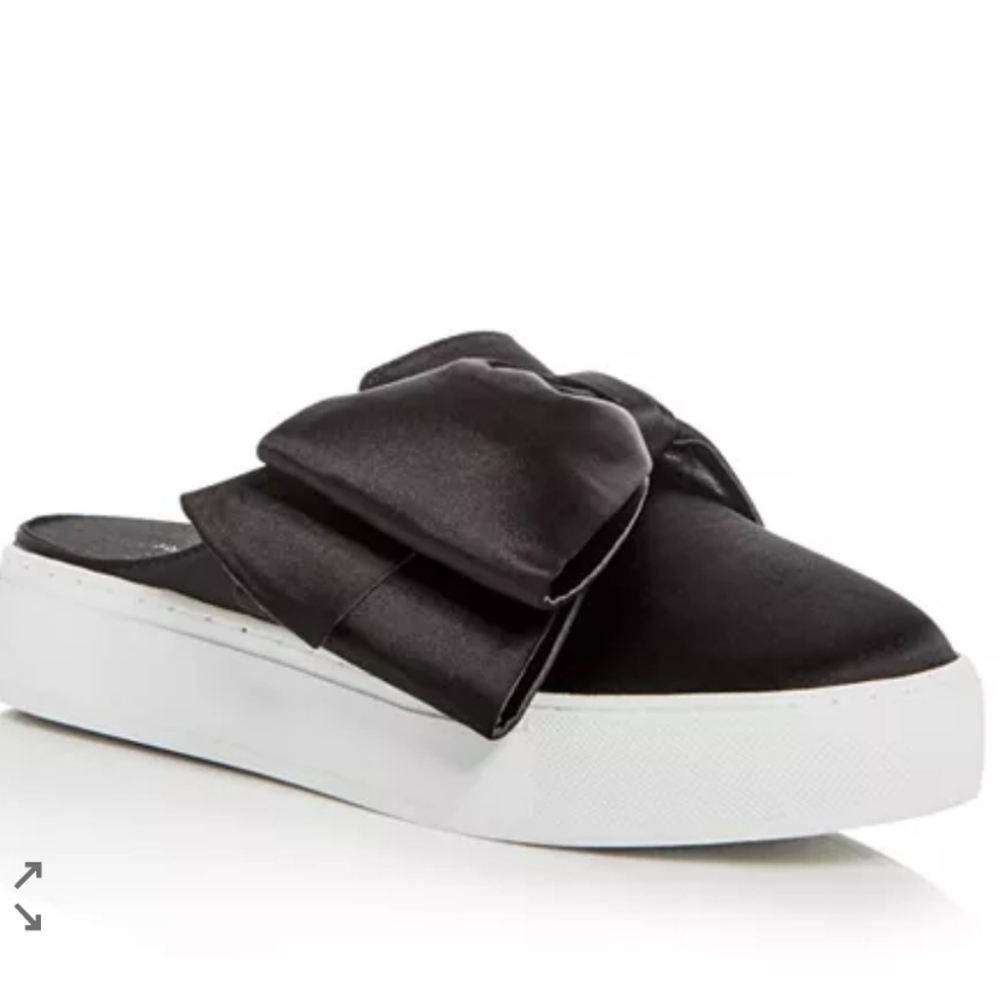 Rebecca Minkoff NEVA Satin Platform Sneakers Mules